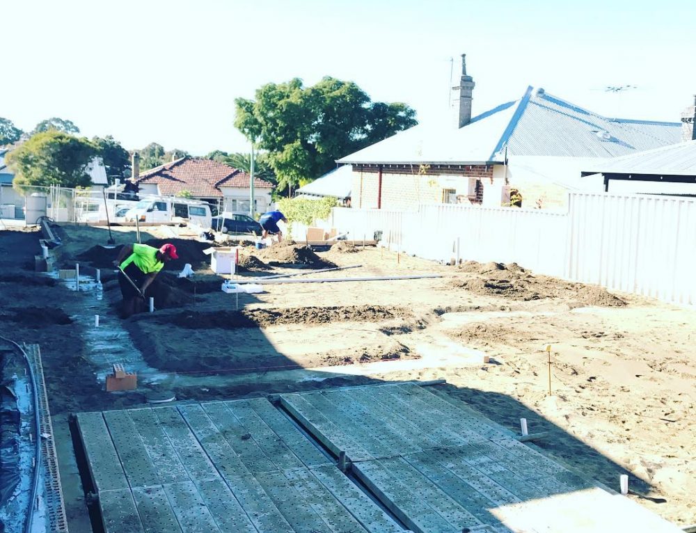 Starting a new house for one of our boutique builders